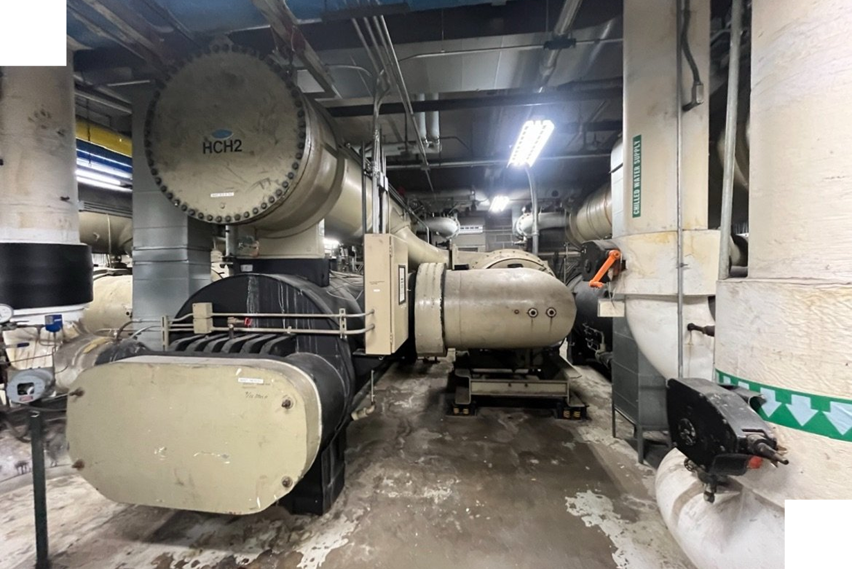 Commercial chiller room